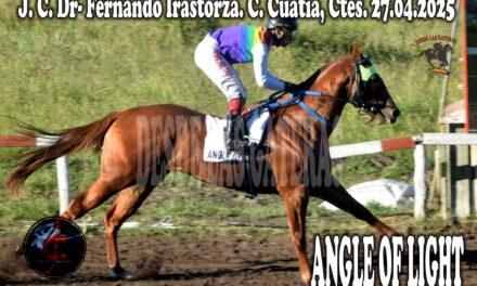 ANGLE OF LIGHT «EL CAMPEÓN» – P. P. JOCKEY CLUB DR. FERNANDO IRASTORZA 27 DE ABRIL 2025
