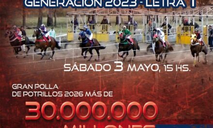 REMATE RINCÓN DEL AGUARA GENERACIÓN 2023 LETRA T – 3 DE MAYO 2025