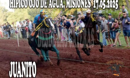 JUANITO – HÍPICO OJO DE AGUA 17 DE MAYO 2025