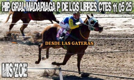 MIS ZOE – HIPÓDROMO GENERAL MADARIAGA 11 DE MAYO 2025