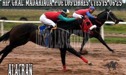 ALACRÁN – HIPÓDROMO GENERAL MADARIAGA 15 DE JUNIO 2025