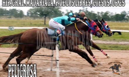 PELIGROSA – HIPÓDROMO GENERAL MADARIAGA 15 DE JUNIO 2025