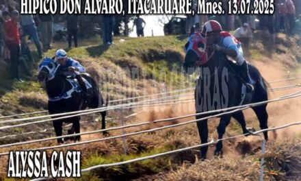 ALLYSA CASH mostró su linaje