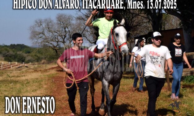 DON ERNESTO SIEMPRE ESTÁ, HIPICO DON ALVARO, ITACARUARE, MISIONES. 13.07.2025