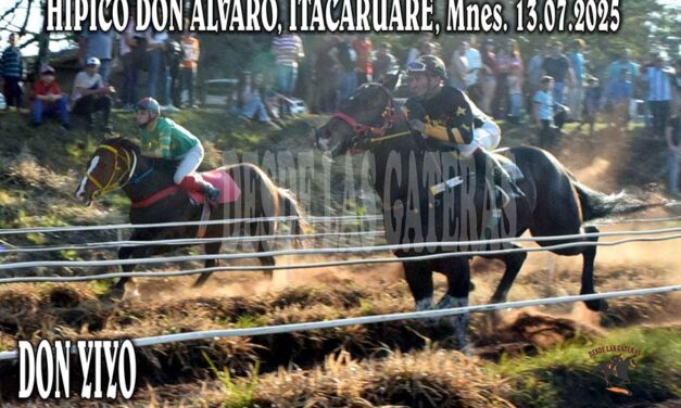 DON YIYO EN NOMBRE DEL ABUELO, HIPICO DON ALVARO, ITACARUARE, MISIONES. 13.07.2025