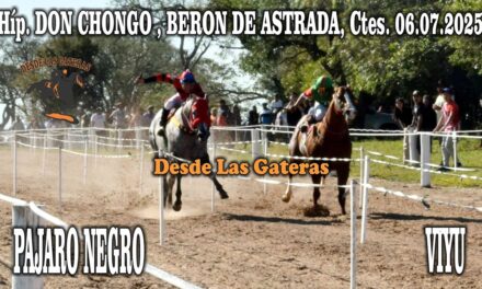 VIYÚ Y PÁJARO NEGRO – HÍPICO DON CHONGO 6 DE JULIO 2025
