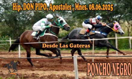 PONCHO NEGRO – HÍPICO DON PIPO 7 DE JUNIO 2025