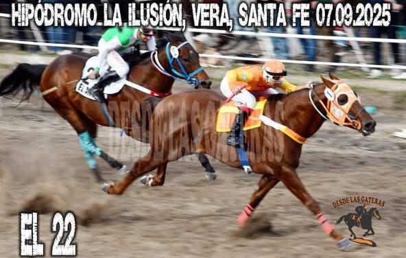 EL 22 – COPA REY DE LA RECTA 600 METROS, HIPODROMO LA ILUSION, VERA, SANTA FE. 07.09.25
