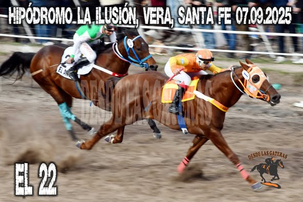 EL 22 – COPA REY DE LA RECTA 600 METROS, HIPODROMO LA ILUSION, VERA, SANTA FE. 07.09.25