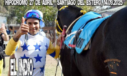 EL INDIO – CLASICO, HIPÓDROMO 27 DE ABRIL, SANTIAGO DEL ESTERO. 14.09.2025