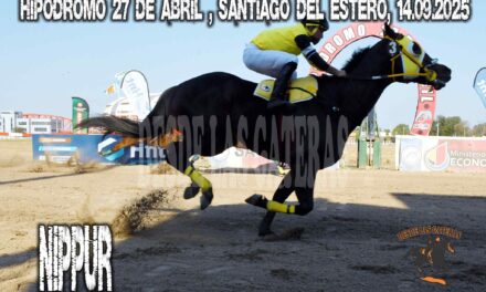 NIPPUR SIGUE SIENDO EL REY en el Hípódromo 27 de Abril Santiago del Estero 14/09/25