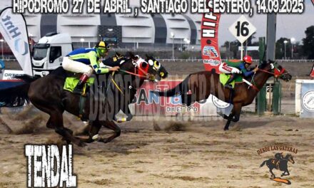 TENDAL – CLASICO, HIPÓDROMO 27 DE ABRIL, SANTIAGO DEL ESTERO. 14.09.2025