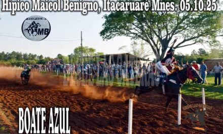 BOATE AZUL – HIPICO MAICOL BENIGNO, ITACARUARE, MISIONES 05.10.2025