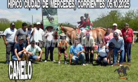 CANELO HIZO TODO BIEN HIPICO CIUDAD DE MERCEDES, CORRIENTES, 05.10.2025