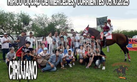 Metió mano CIRUJANO – HIPICO CIUDAD DE MERCEDES, CORRIENTES, 05.10.2025