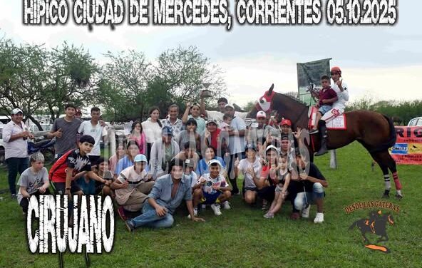 Metió mano CIRUJANO – HIPICO CIUDAD DE MERCEDES, CORRIENTES, 05.10.2025