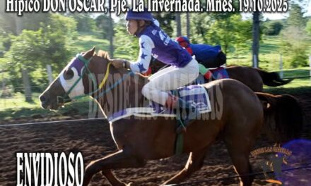 ENVIDIOSO – Clásico – Hipico DON OSCAR, La Invernada 19.10.2025