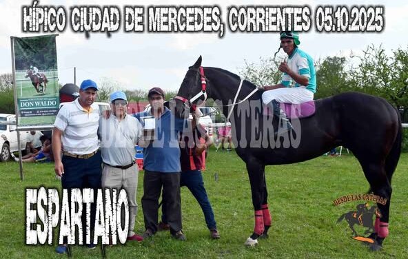 UN ESPARTANO FIRME HIPICO CIUDAD DE MERCEDES, CORRIENTES. 05.10.2025