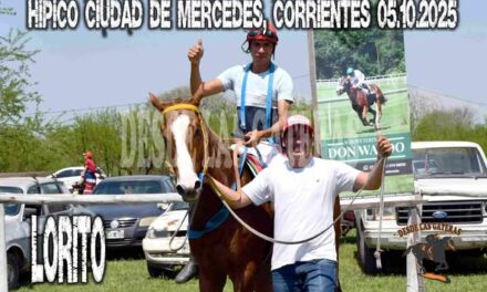 LORITO – HIPICO CIUDAD DE MERCEDES, CORRIENTES, 05.10.2025