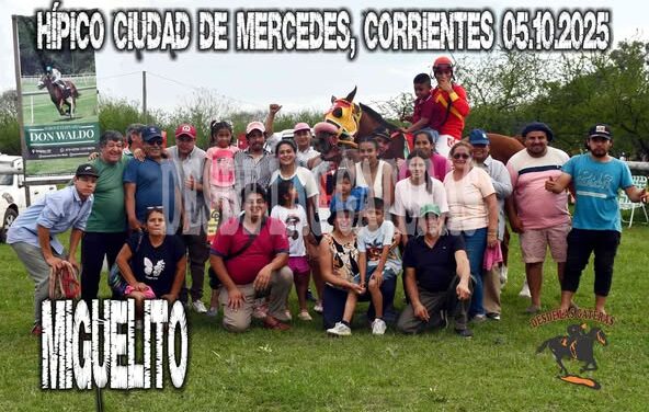 LO DEFINIO MIGUELITO   HIPICO CIUDAD DE MERCEDES, CORRIENTES, 05.10.2025