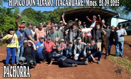 PACHORRA LO VOLVIO A HACER – CLASICO – HIPICO DON ALVARO, ITACARUARE, MISIONES 28.09.2025