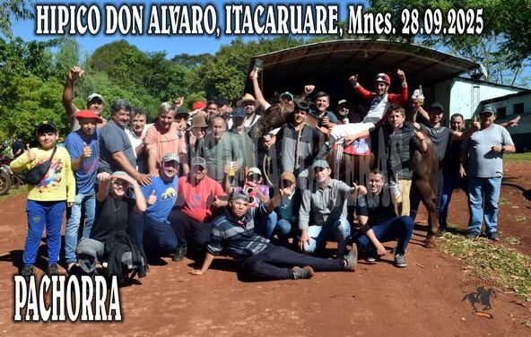 PACHORRA LO VOLVIO A HACER – CLASICO – HIPICO DON ALVARO, ITACARUARE, MISIONES 28.09.2025