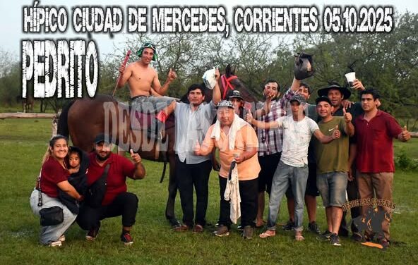 LOS ANESTECIO PEDRITO  HIPICO CIUDAD DE MERCEDES, CORRIENTES, 05.10.2025