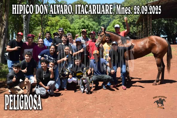 MUY PELIGROSA – HIPICO DON ALVARO, ITACARUARE, MISIONES 28.09.2025