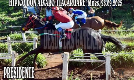 LIDERO UN PRESIDENTE – CLASICO – HIPICO DON ALVARO, ITACARUARE, MISIONES 28.09.2025