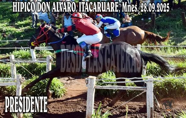 LIDERO UN PRESIDENTE – CLASICO – HIPICO DON ALVARO, ITACARUARE, MISIONES 28.09.2025