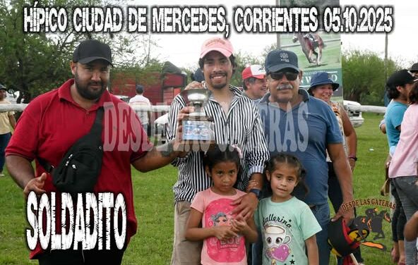 UN SOLDADITO SIN PROBLEMAS HIPICO CIUDAD DE MERCEDES, CORRIENTES. 05.10.2025
