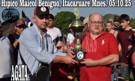 AGATA – CLASICO CENTRAL, HIPICO MAICOL BENIGNO, ITACARUARE, MISIONES. 05.10.2025