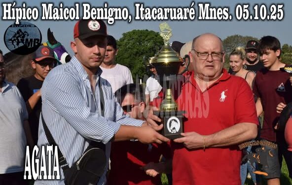 AGATA – CLASICO CENTRAL, HIPICO MAICOL BENIGNO, ITACARUARE, MISIONES. 05.10.2025
