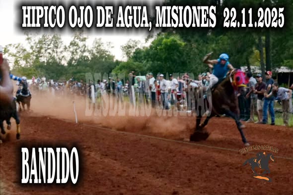 BANDIDO – HIPICO OJO DE AGUA MISIONES 22-11-2025