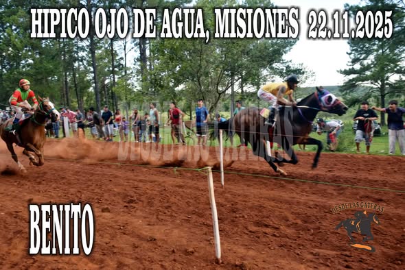 BENITO – CLASICO – HIPICO OJO DE AGUA – 22.11.2025
