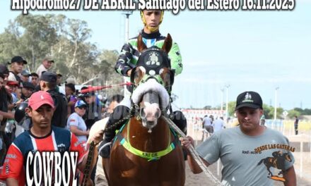 COWBOY Una máquina imparable en la pista…