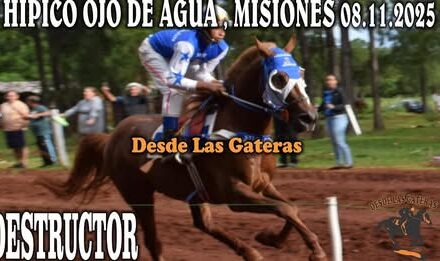LO DESTRUYÓ DESTRUCTOR – HÍPICO OJO DE AGUA 08.11.2025