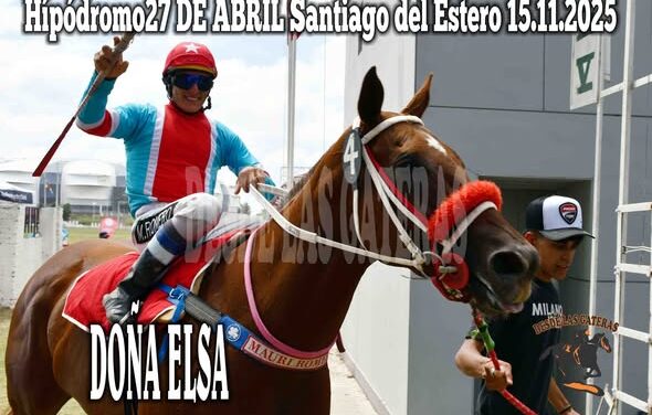 5ta carrera ganadora DOÑA ELSA de VERON de DON ILY