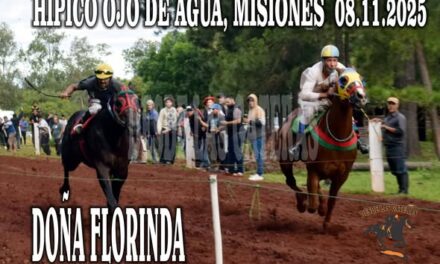 DOÑA FLORINDA – CLASICO CENTRAL – HIPICO OJO DE AGUA, 08.11.2025