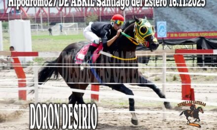 POTRO DEL FUTURO, GENERACION 2022 GANADOR  DORON DESIRIO