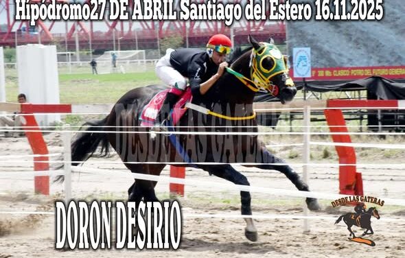 POTRO DEL FUTURO, GENERACION 2022 GANADOR  DORON DESIRIO