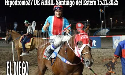 21ra Carrera ganador EL DIEGO de FRANKLIN SANDOVAL, stud DON ILY