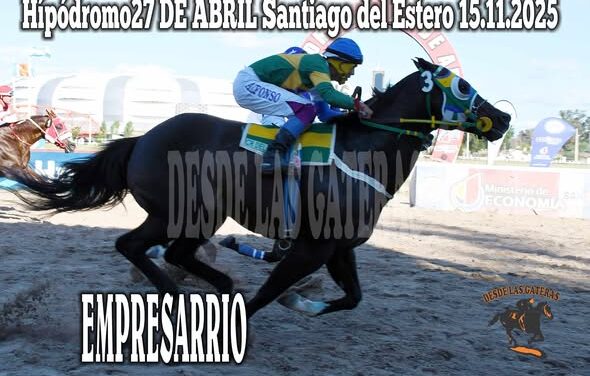 16TA CARRERA GANADOR EMPRESARIO de PATO ITURRASPE/HARAS MI SUEÑO