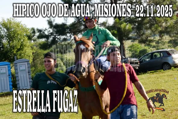 ESTRELLA FUGAZ – POTRILLOS – HIPICO OJO DE AGUA – 22-11-2025