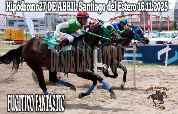 6ta carrera Ganador FUGITIVO FANTASTIC