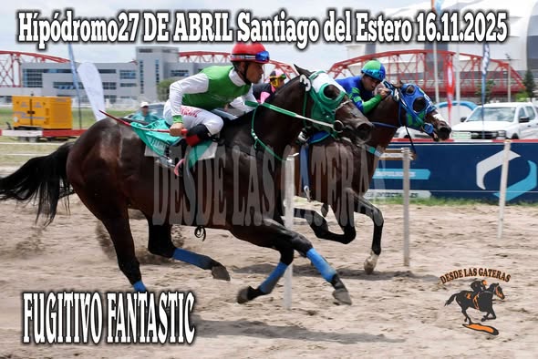 6ta carrera Ganador FUGITIVO FANTASTIC