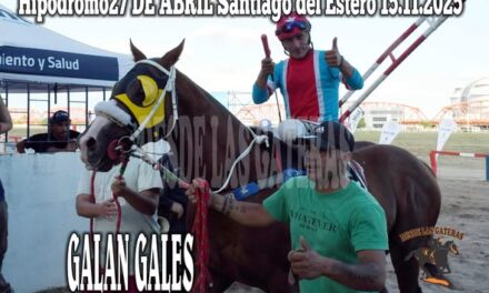 17ma carrera Ganador GALAN GALES de MIGUEL LLUGDAR