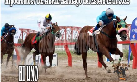 13 RA CARRERA GANADOR HI UNO DE MURATORE, STUD LOS CERRILLOS DE SALTA