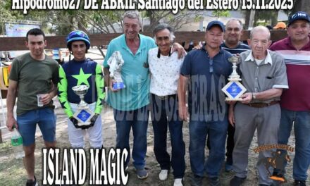 14TA CARRERA GANADOR ISLAND MAGIC DE MIGUEL  MAGNI