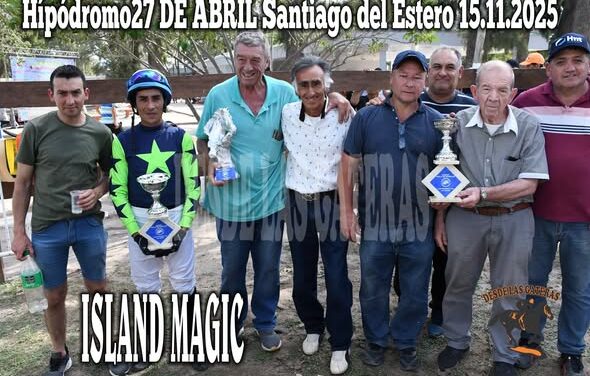 14TA CARRERA GANADOR ISLAND MAGIC DE MIGUEL  MAGNI